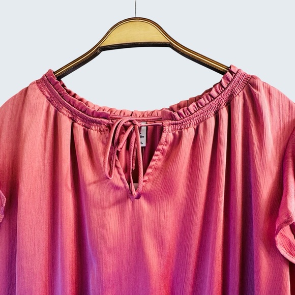 Old Navy Pink Midi Summer Dress Size 2X - Picture 6 of 14